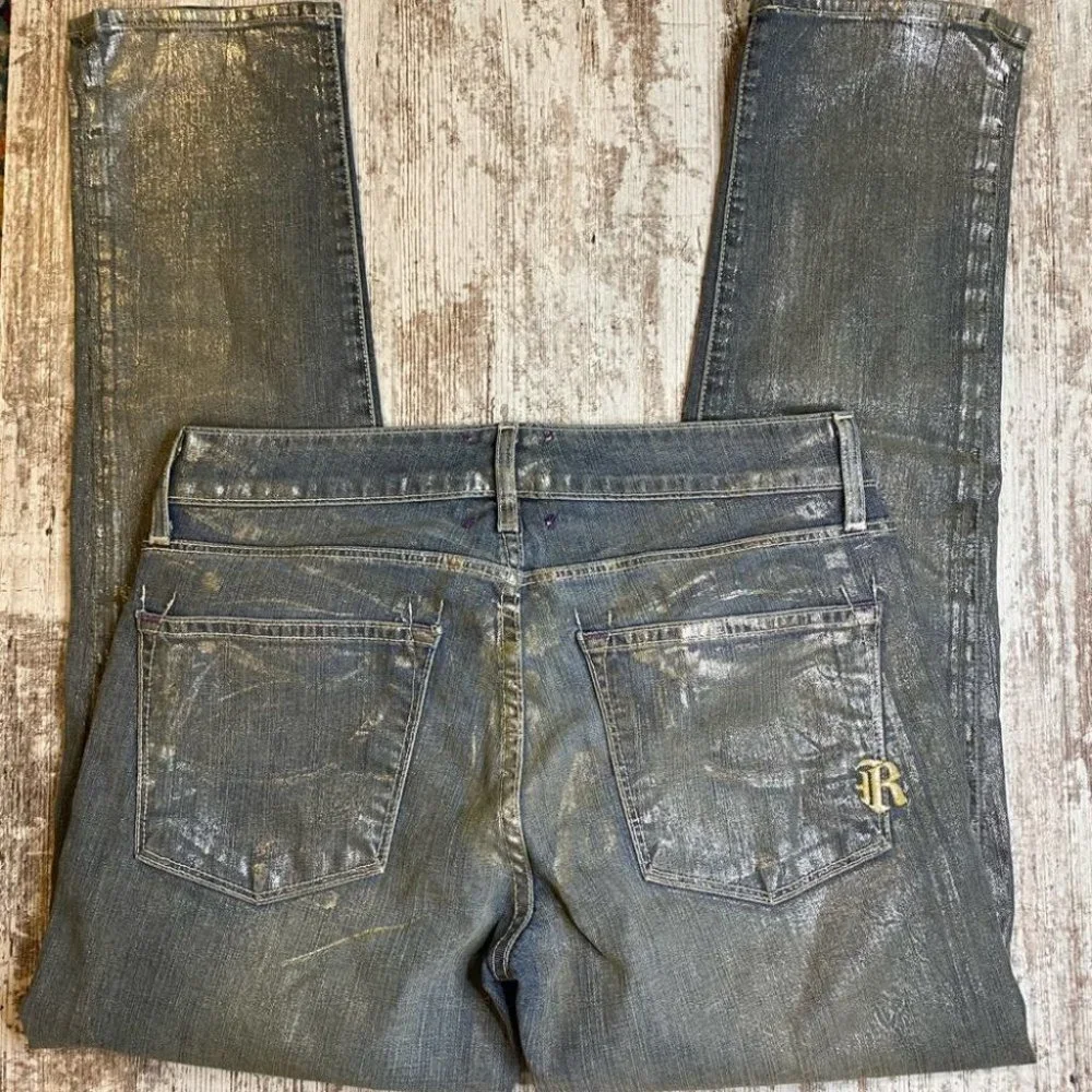 Rich & Skinny Coated Stretch Skinny Jeans - Picture 8 of 12